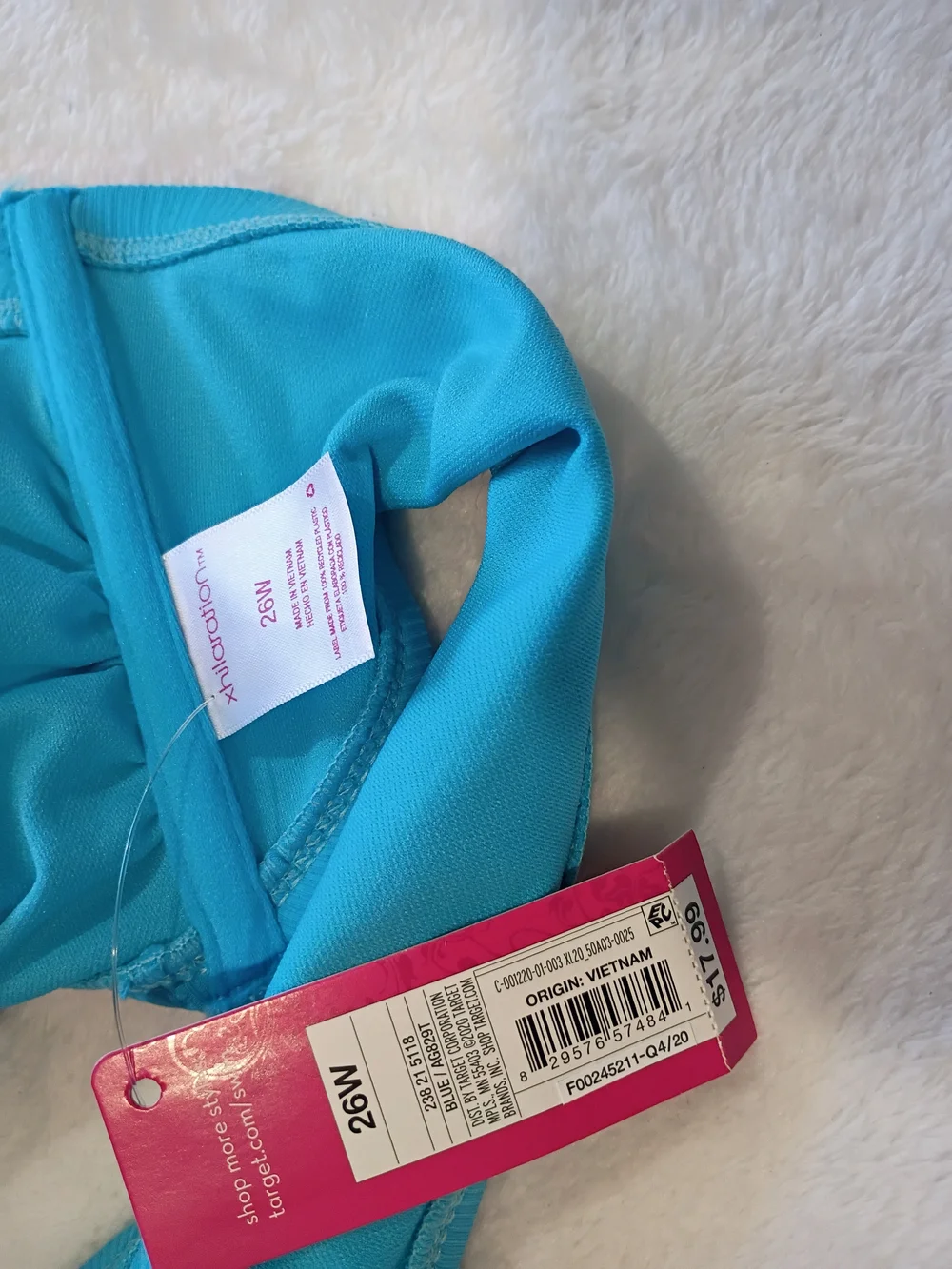Turquoise Seamless Soft-Cup Bralette - Picture 3 of 5